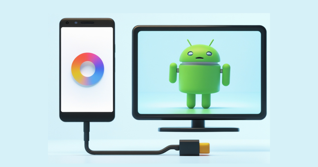 conectar smarphone a tv